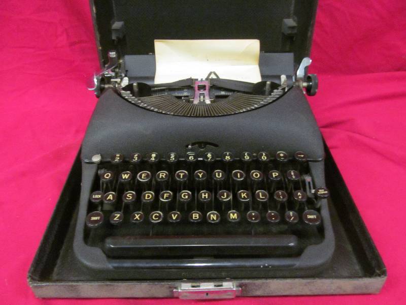Vintage Remington typewriter