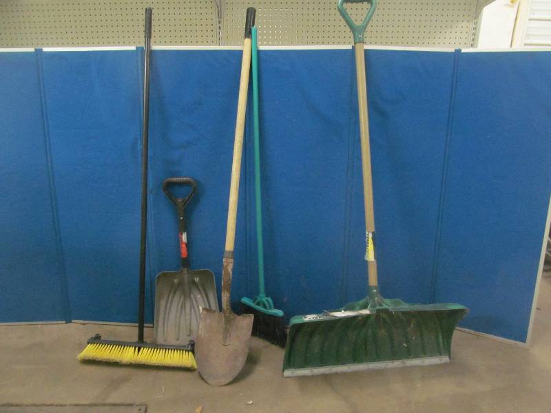 snow shovels