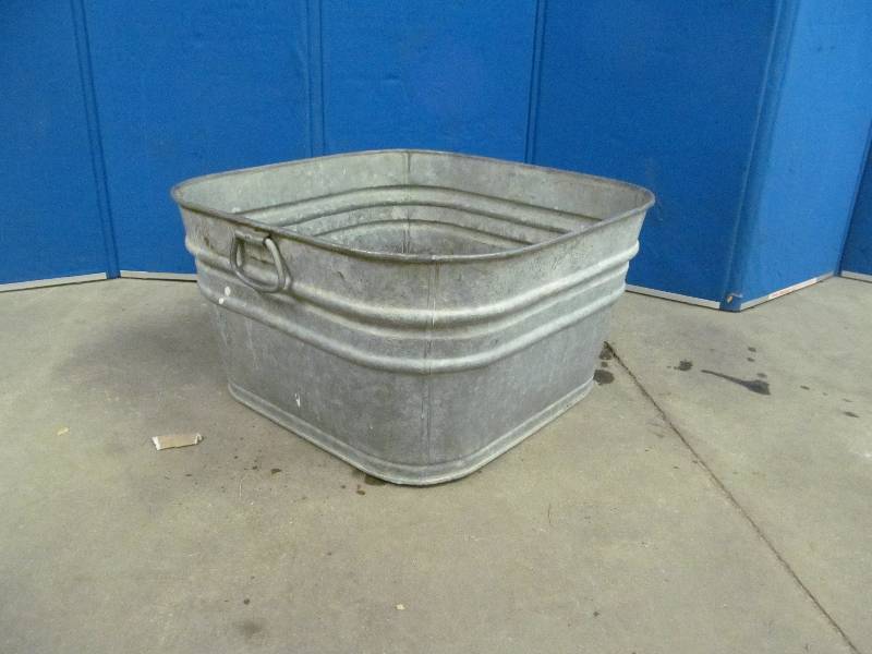 Galvanized Wash Tub