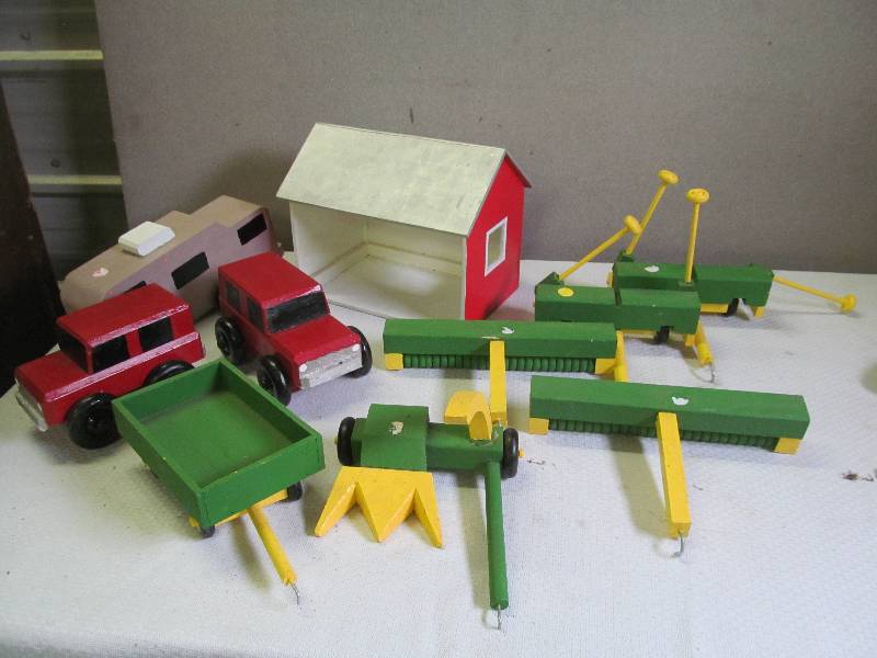 Wood Farm Toys