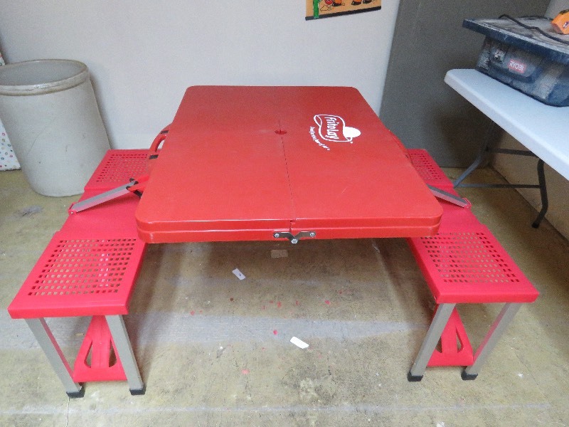 lot 2 image: Frito Lay Picnic Table for Kids