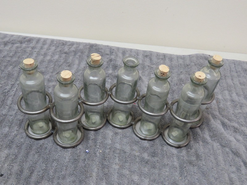 lot 59 image: Bottles and Holder