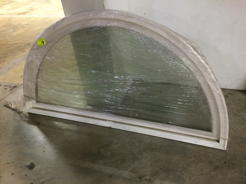 Arched Window and Inside Trim - light wood grain    NEW  view all pictures for more details