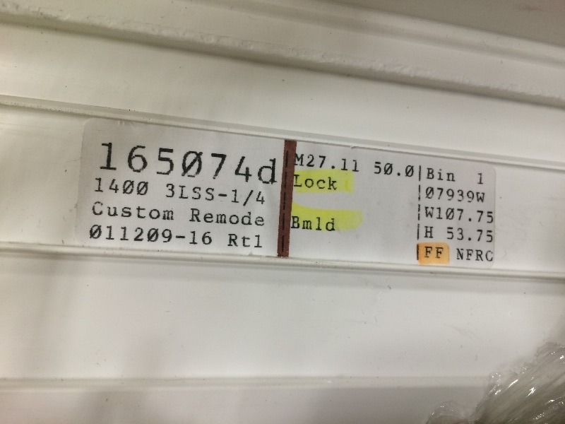 3 Lite Slider Windows  107.75 x 53.75  NEW  view all pictures for more details