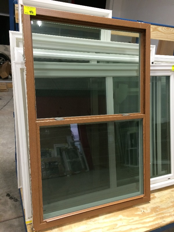 Double Hung Window 41.5 x 63.75   view all pictures for more details  previously installed