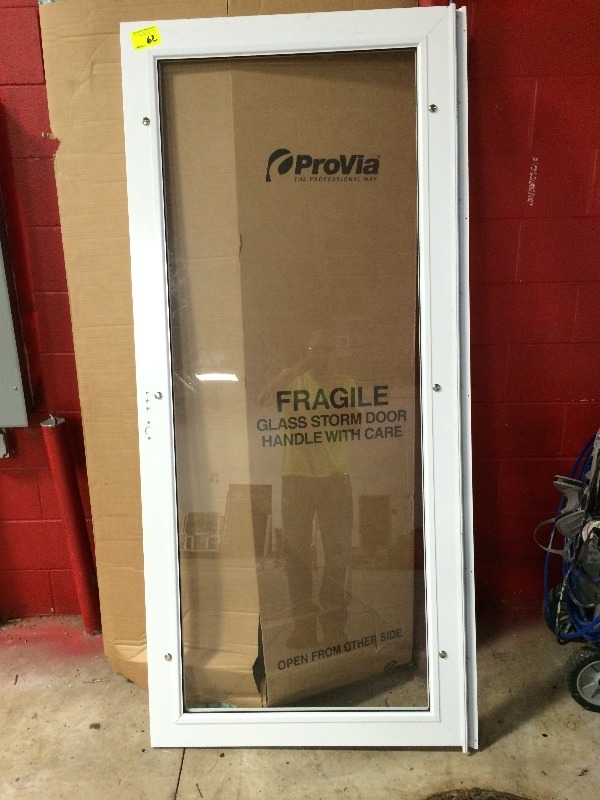 Storm Door 79.25 x 35.5  View all pictures for more details   Previously installed