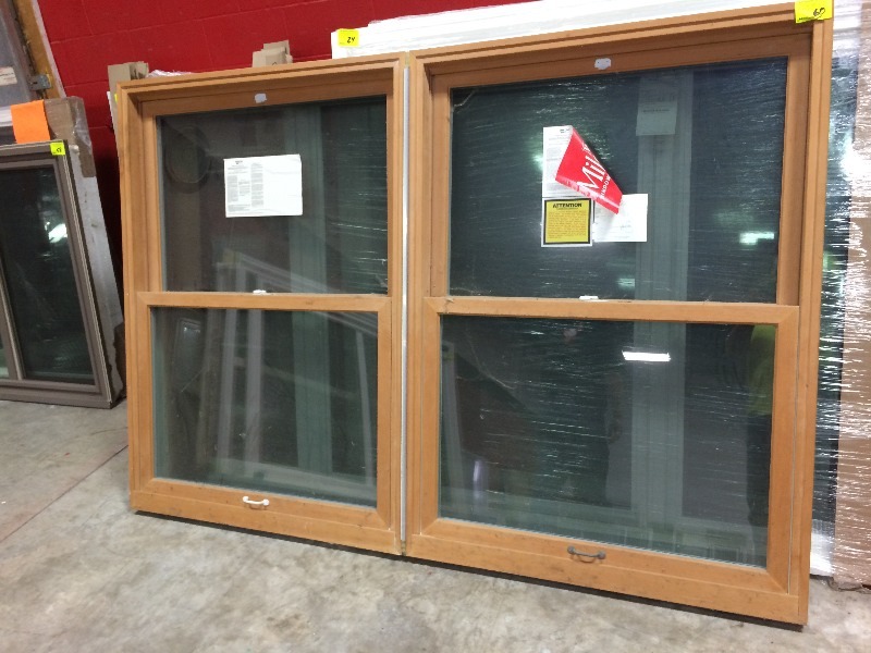 Milgard  Double Hung Window 68.5 Long x 59 116 high  view all pictures for more details  previously installed