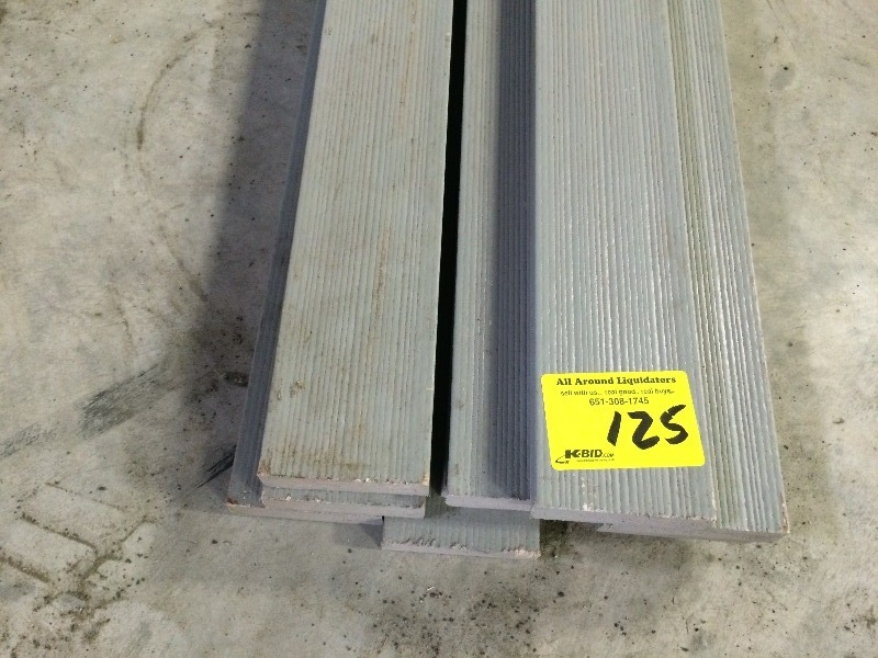 Cellar PVC Trim   121 x 3 12  Lot of 10