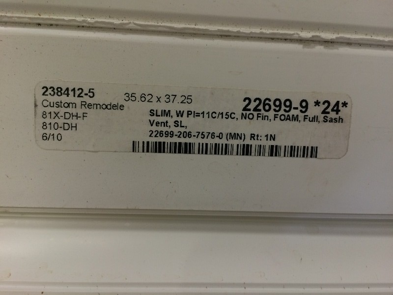 Single Slider Window  36.12 x35.5  NEW view all pictures for more details