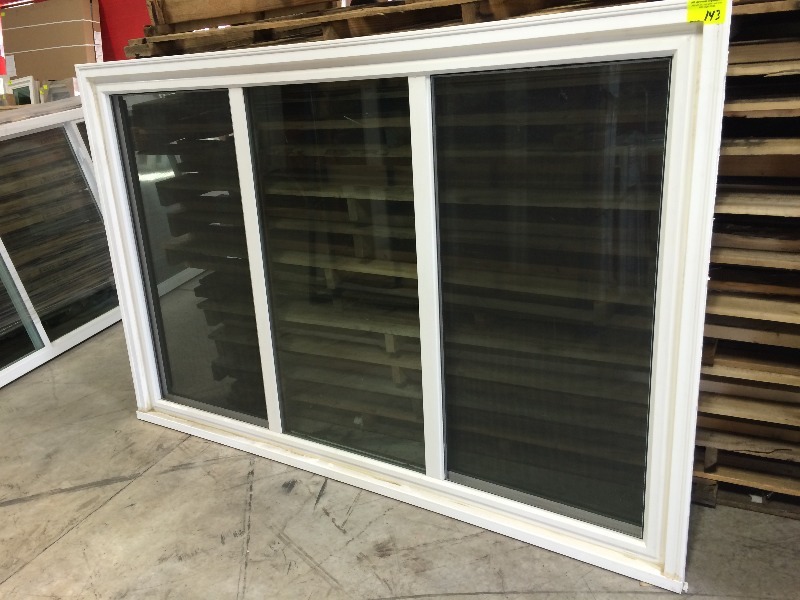 3 lite Slider Window  86.8 x 57.85   Previously installed  view all pictures for more details