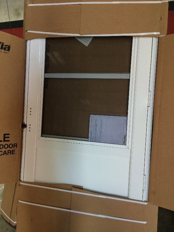 Storm Door 36 x 80  NEW   View all pictures for more details