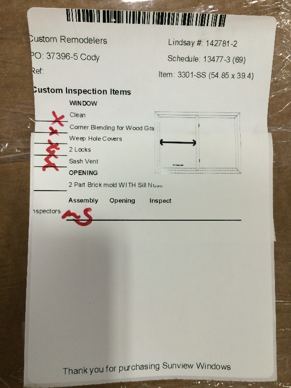 Single Slider Window  54.85 x 39.4  NEW view all pictures for more details