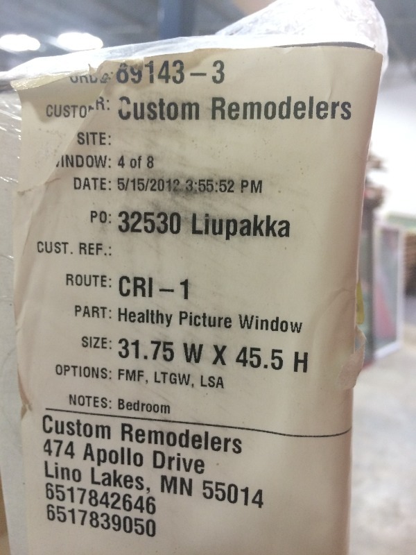 picture windows  31.75 x 45.50  NEW view all pictures for more details     same as lot# 204