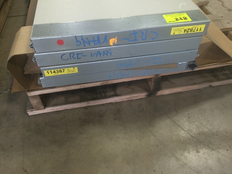 Raised Panel Garage Door Panels 16ft x 21  Previously installed  no hardware  lot of 4   by Twin City Garage Door