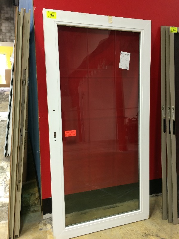 Patio door sash 39.50 x 78 Previously installed view all pictures for