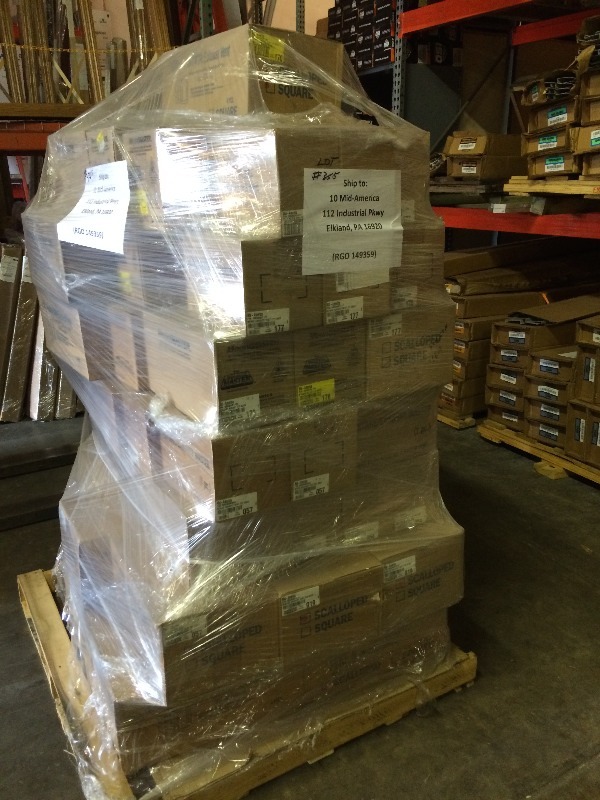 Pallet Lot of Vinyl dryer vent, intake exhaust trims  - NEW  view all pictures for more details