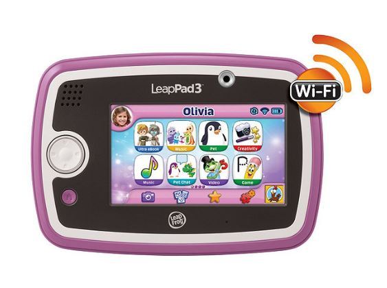 LeapFrog LeapPad3 Wi-Fi Learning Tablet - PINK