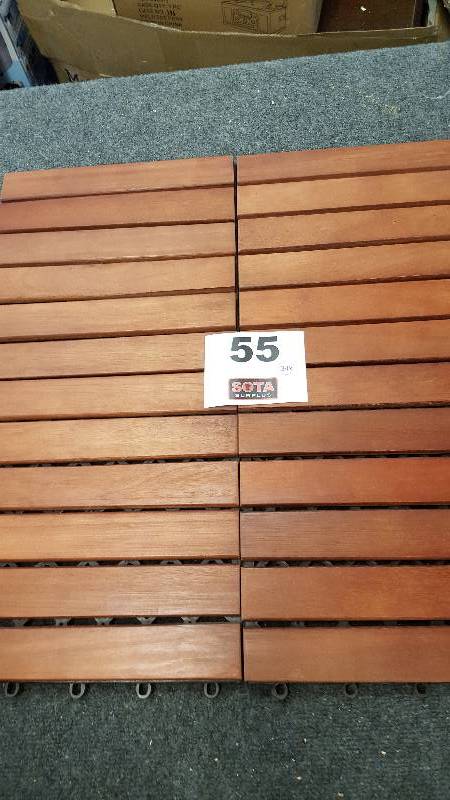 Wood Floating Floor Squares
