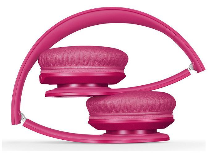 Beats by Dr. Dre Solo Headphones Drenched in Pink