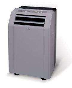 Commercial Cool WPAC12RPZ 12000 BTU Portable 3-in-1 ACDehumidifierFan, Platinum