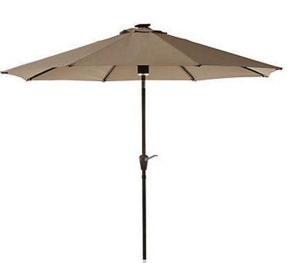 McLeland Design 9 Bluetooth SpeakerSolar Light Market Umbrella