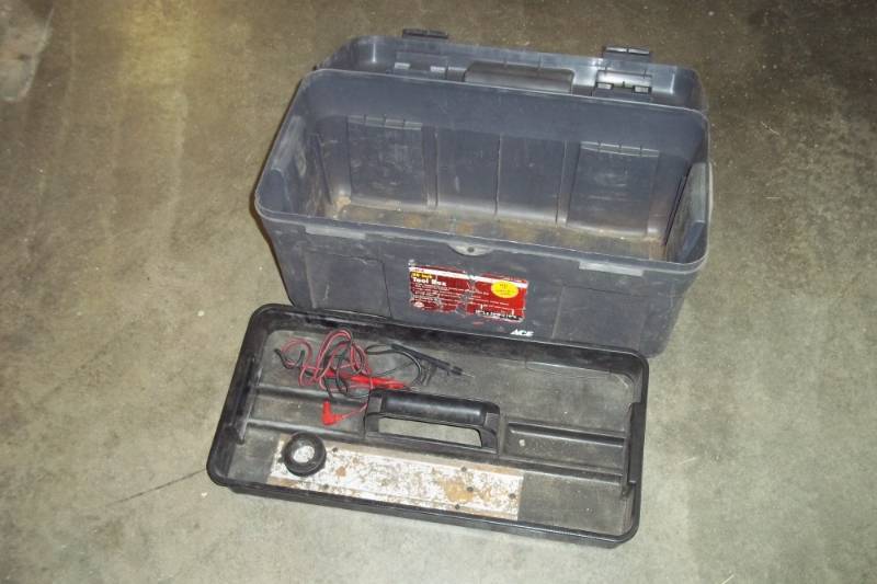 lot 41 image: Black Tool Box