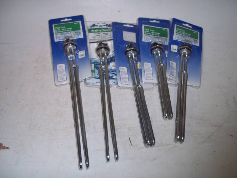 lot 56 image: 5 New Hot water heater elements