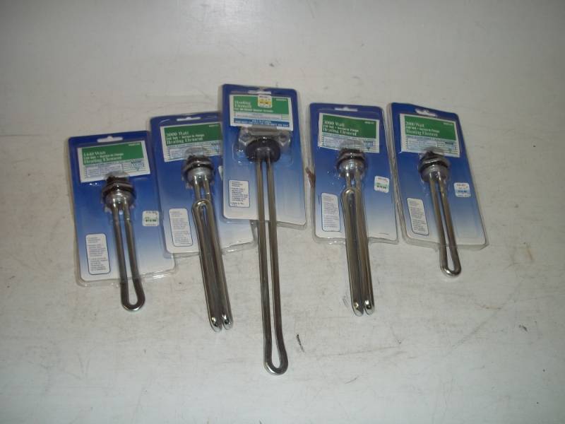 lot 58 image: 5 New Hot water heater elements