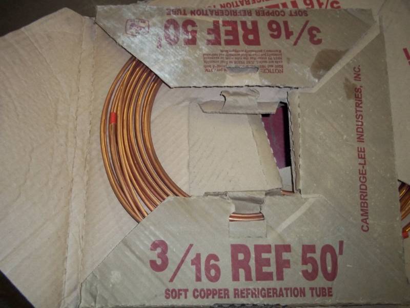 lot 61 image: 38 Soft Copper tubing