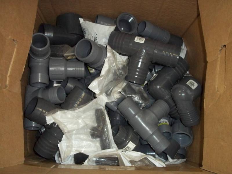 lot 64 image: New PVC Pipe fittings