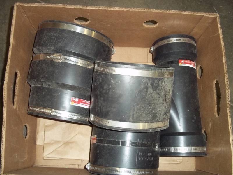 lot 68 image: New Box of Rubber Couplings