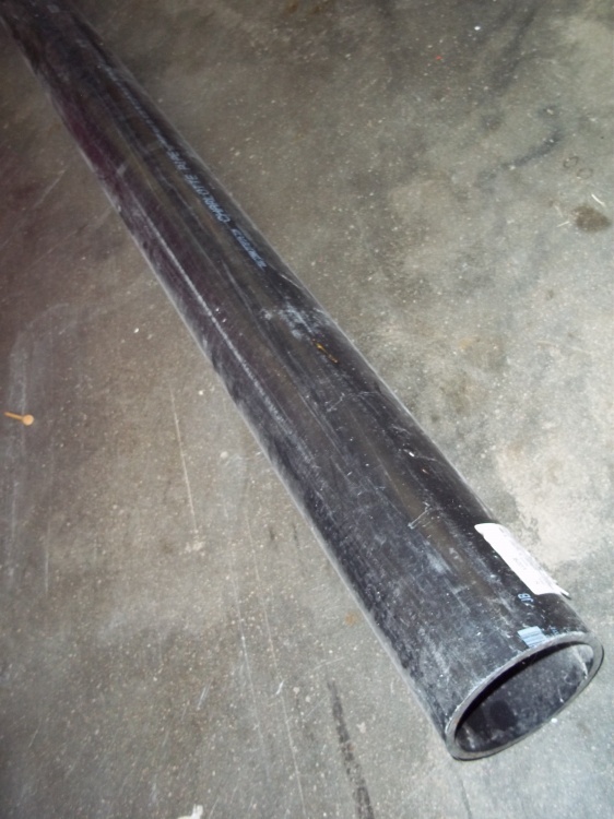 lot 93 image: New 10 4 Black pvc pipe
