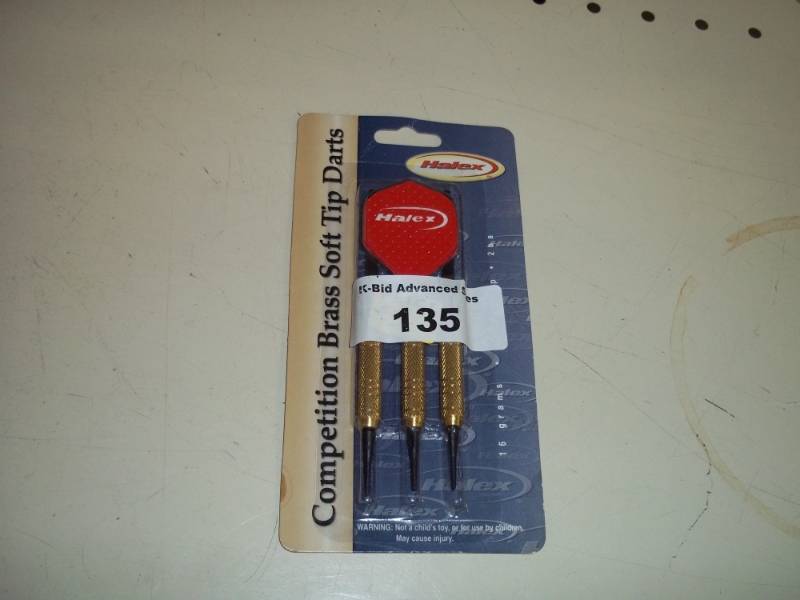 lot 135 image: New Brass Darts