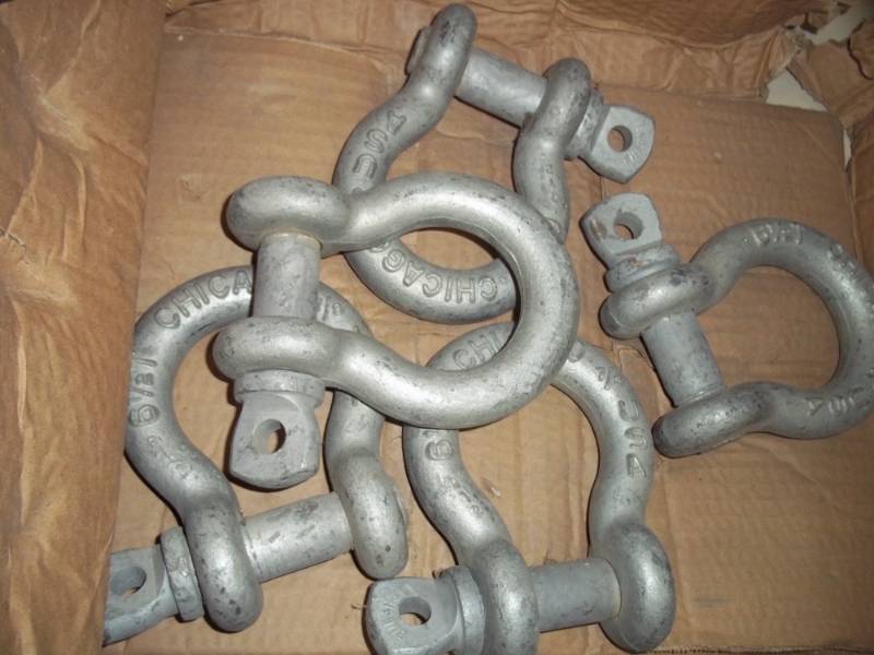 lot 158 image: New 6.5 in x 78 Galvanized Clasp  Box of 5