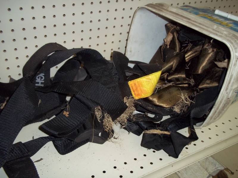 lot 216 image: Pail of harnesses