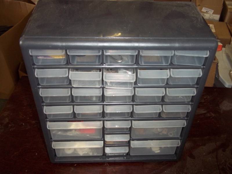 lot 264 image: Parts Bin with supplies