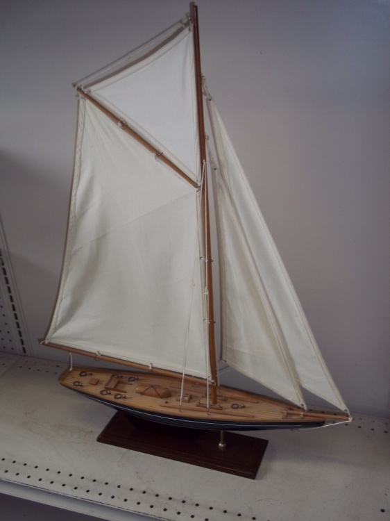 lot 273 image: Ship  31 inches tall