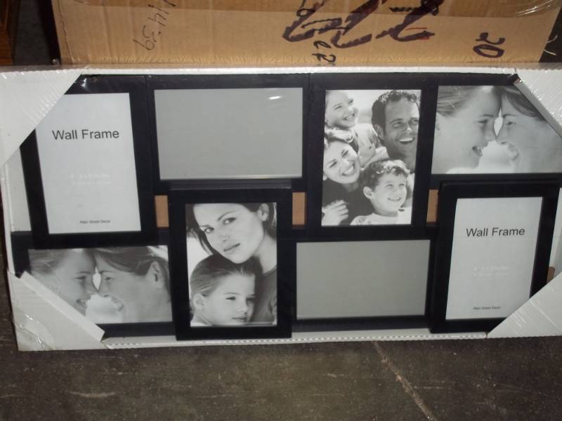 lot 283 image: Family Frame- each holds 4x6 picture