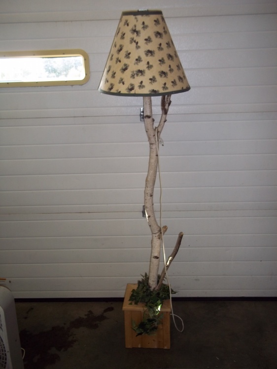 lot 310 image: Birch Lamp