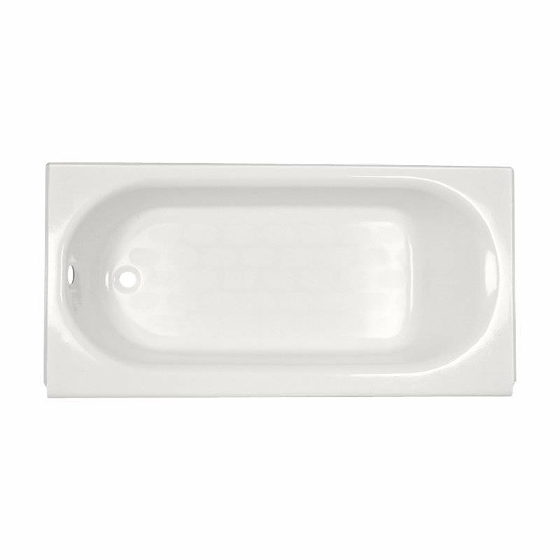 Kona 4-12 ft. Left-Hand Drain Soaking Tub in White