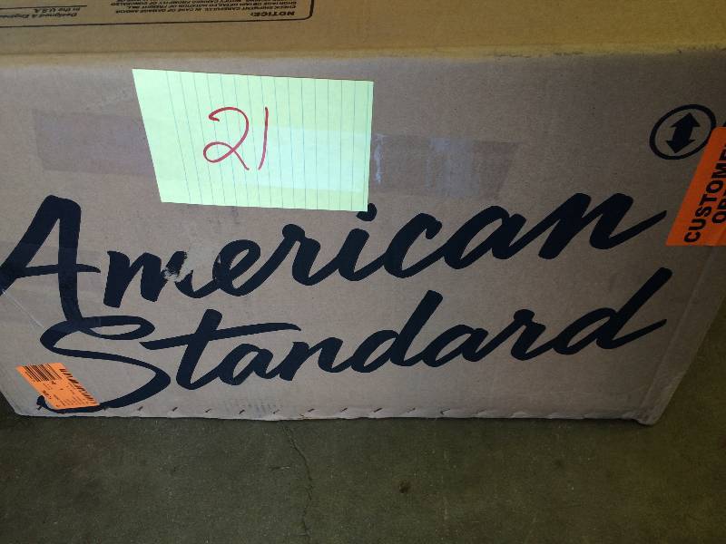 American Standard Toilet Bowls Colony Universal 1.28 or 1.6 GPF Elongated Toilet