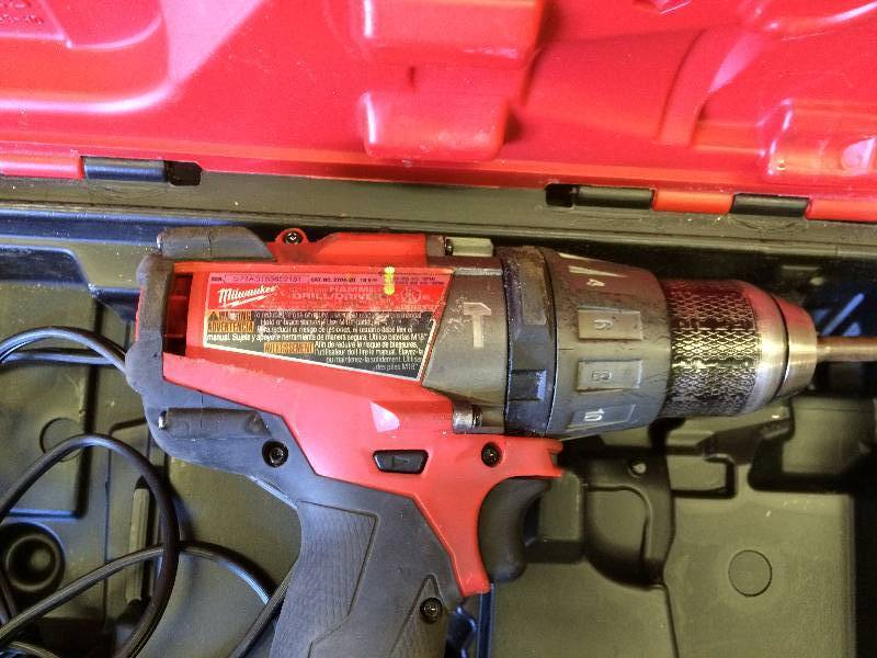 Milwaukee Milwaukee M18 FUEL 12in. Hammer DrillDriver used in good working condition