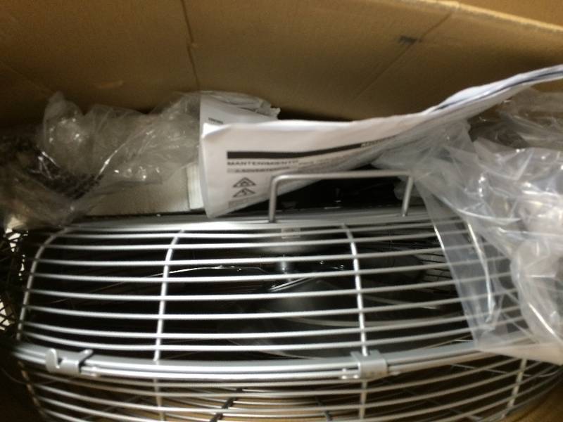 Lasko 20 Max Performance High Velocity FloorWall Mount Fan, Silver
