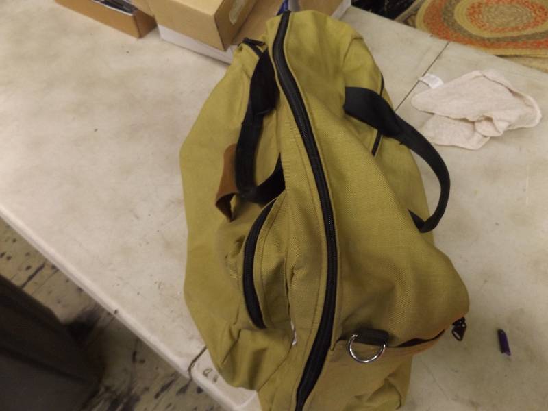 Duffle Bag and Computer Game