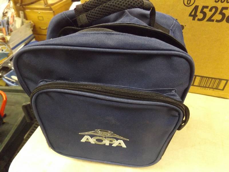 AOPA tote bag & GPS