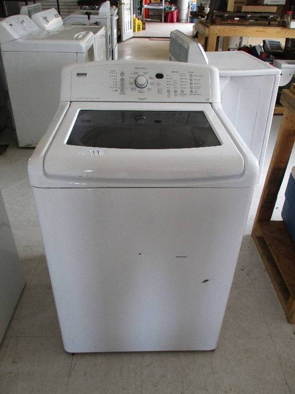 kenmore elite oasis washing machine