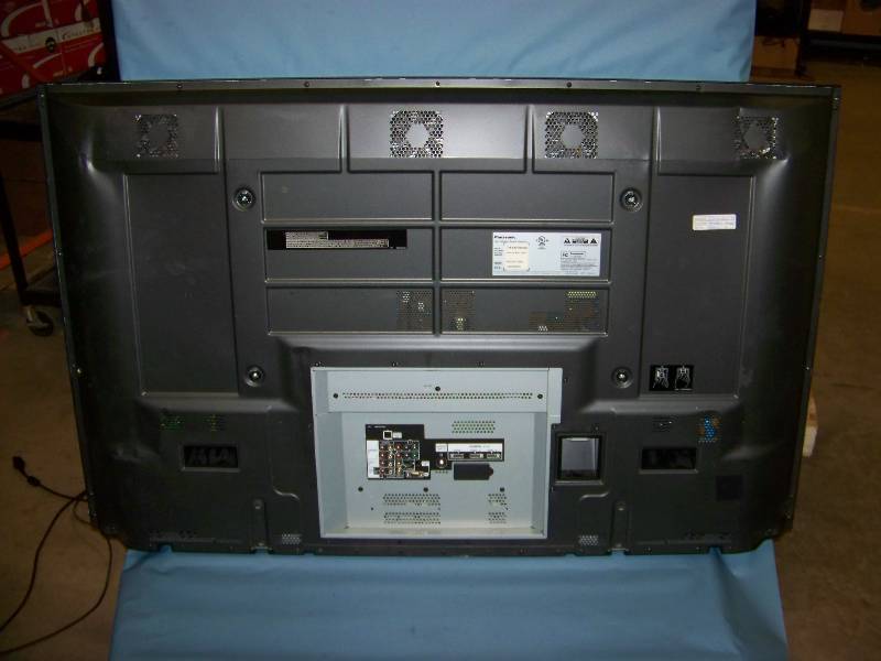 lot 8 image: 58, Panasonic, High Definition (HD), Plasma Display  Monitor with Remote Control
