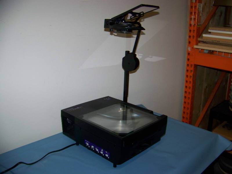 lot 38 image: Dukane, Starfire, Overhead Projector with Dual Bulb System and On-Board Outlets