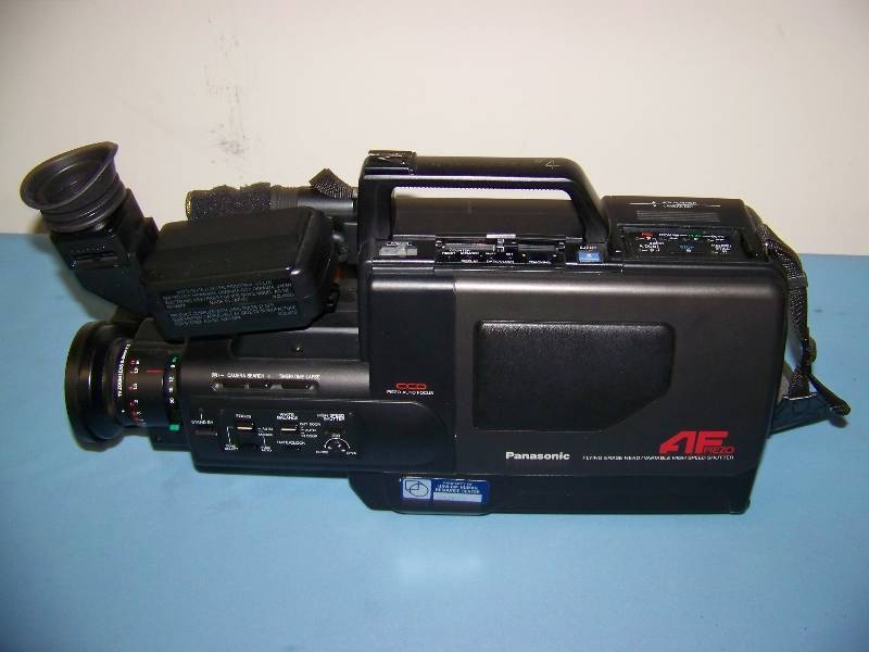 Panasonic Vhs Reporter Vhs Movie Camera For Recording And Playback