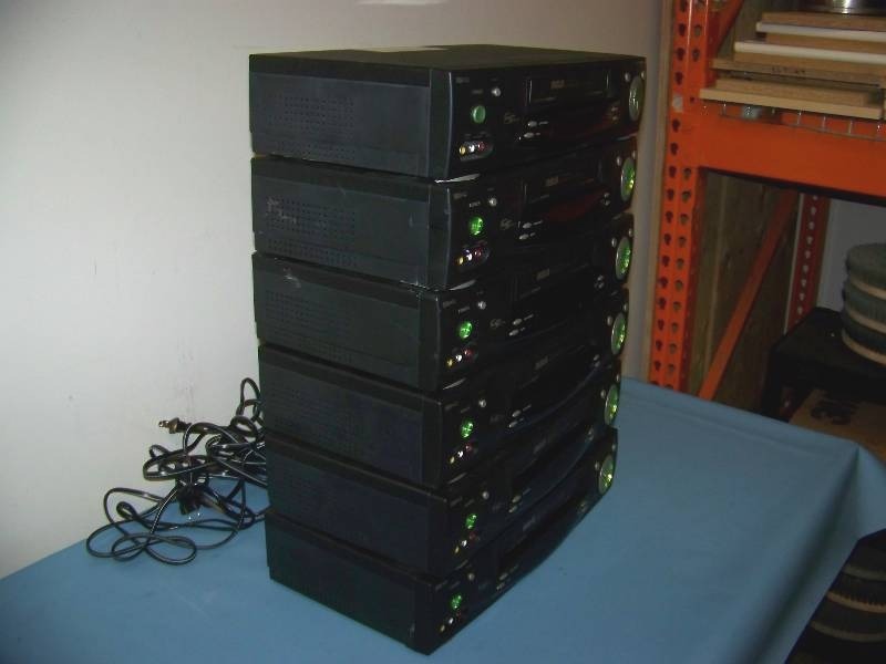 lot 62 image: (6) RCA, Video Cassette Recorders (VCRs)